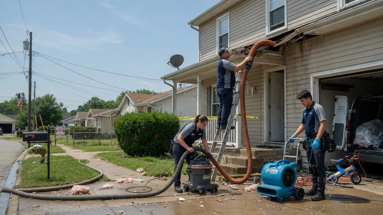 Water Damage Restoration in Bloomington, IN near me